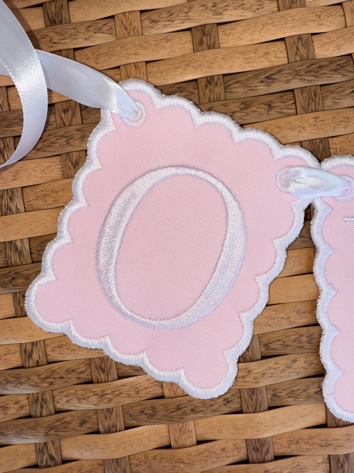 Embroidered Name/Birthday Banner