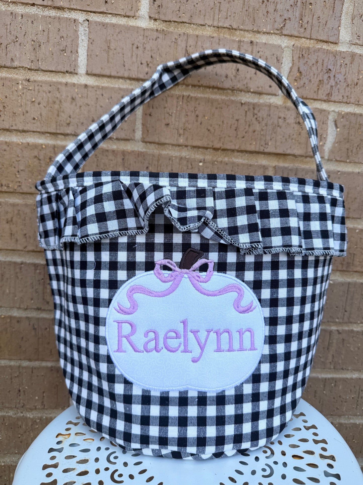 Custom Halloween Basket