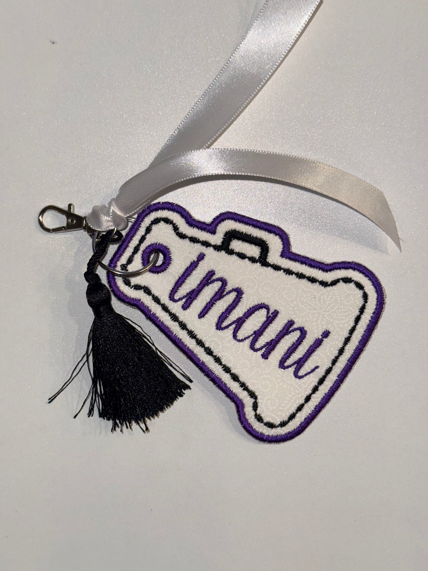 Cheer Backpack Name Tag