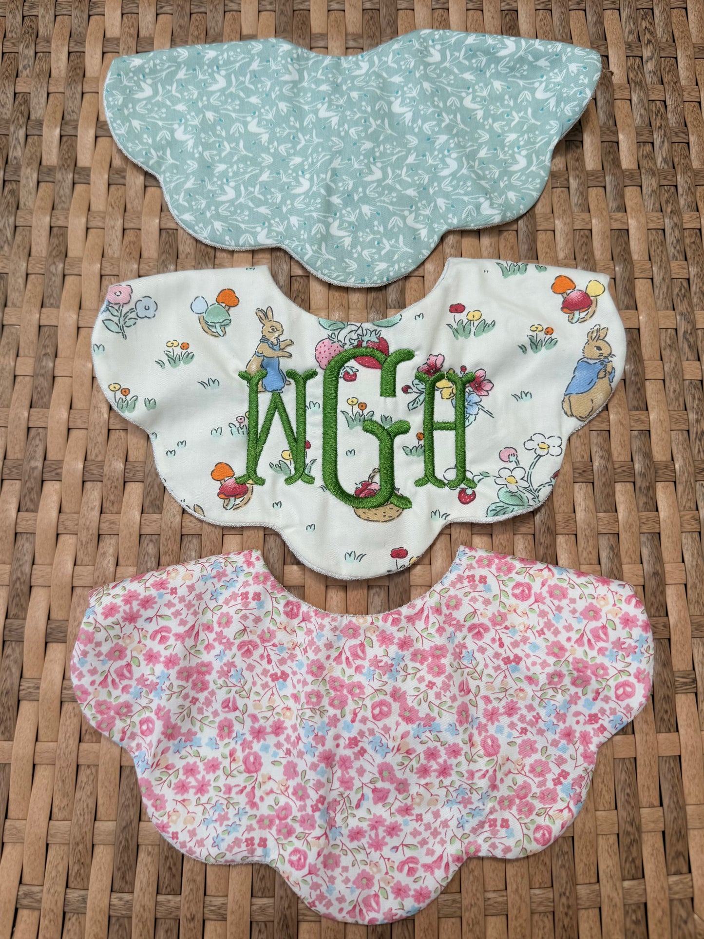 Custom Embroidered Baby Bib